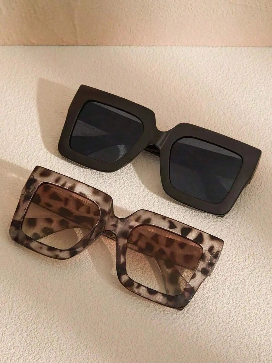 Photography Outdoor - 1/3pcs Geometric Oversized Full Frame Leopard