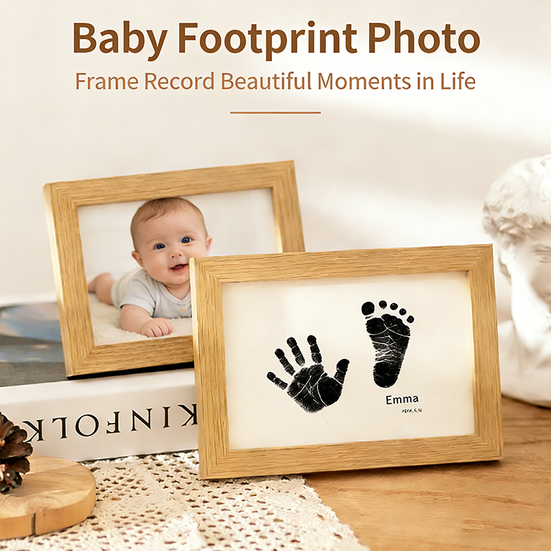 Photographic Memory - Diy Wooden Baby Pet Paw Print