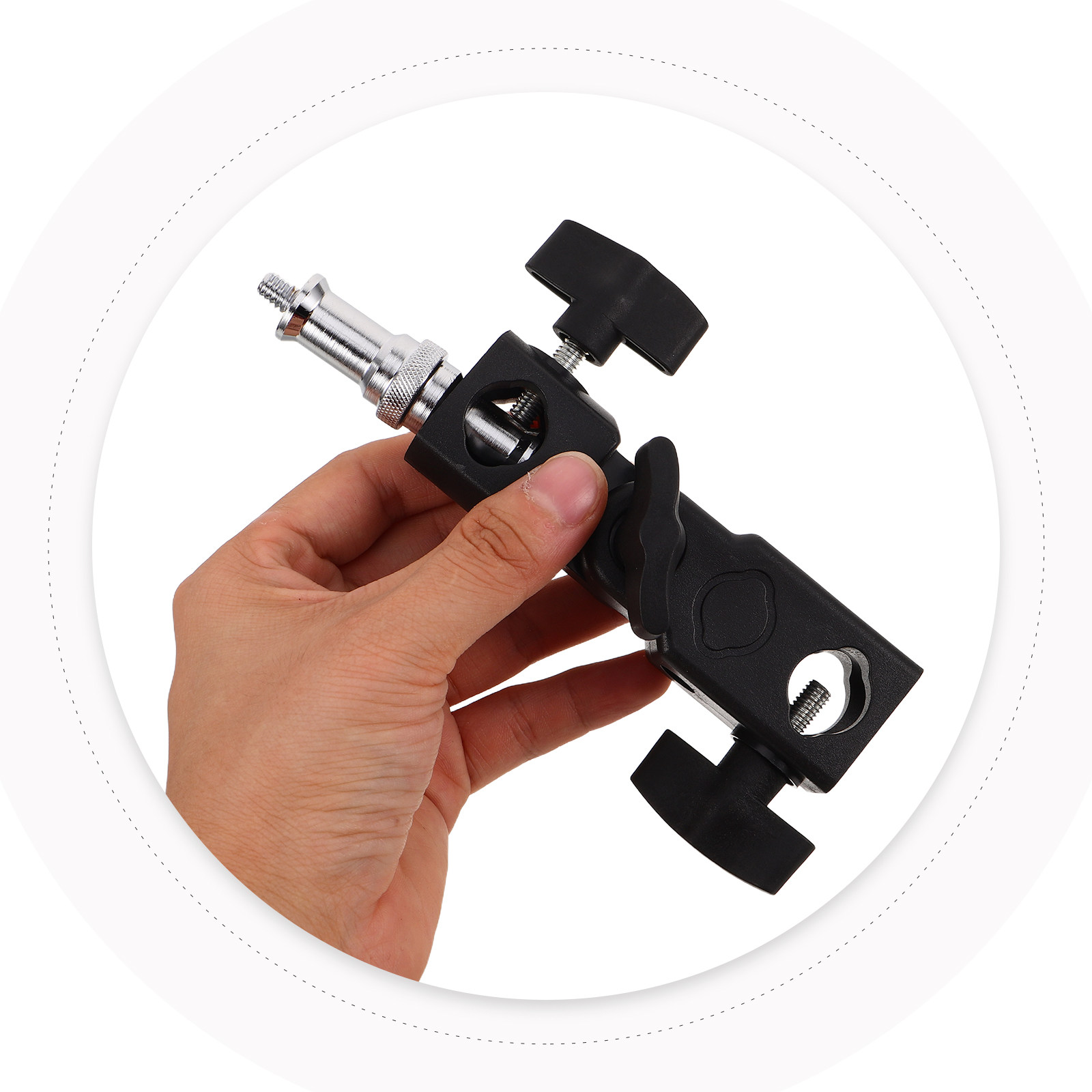 Photography Umbrella Light - Multifunctional Adjustable Extension Camera Flash Bracket