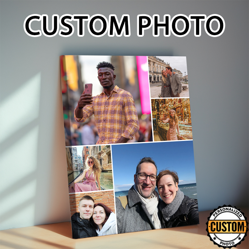 Photographic Memory - 1 piece collage multi-photo custom poster,
