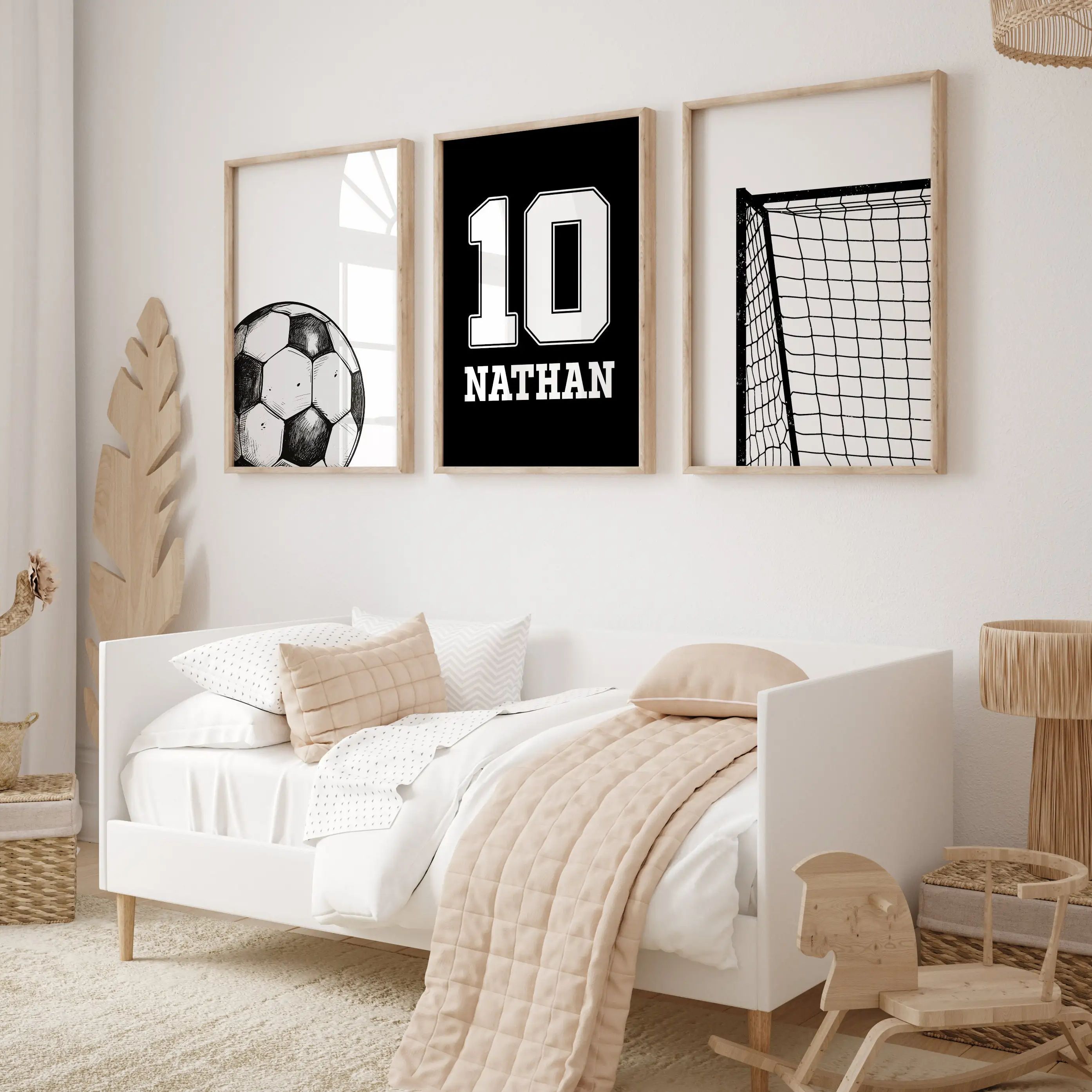 Photography Kit - Custom Name and Number Soccer Wall