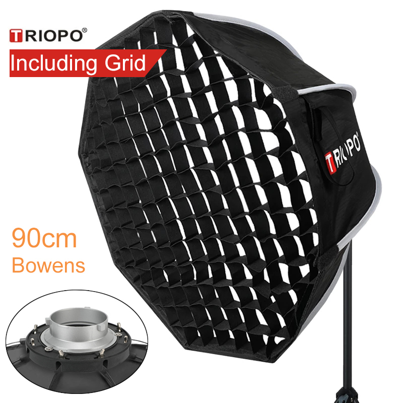 Photography Umbrella - Triopo 90cm Photo Portabe Bowens Mount