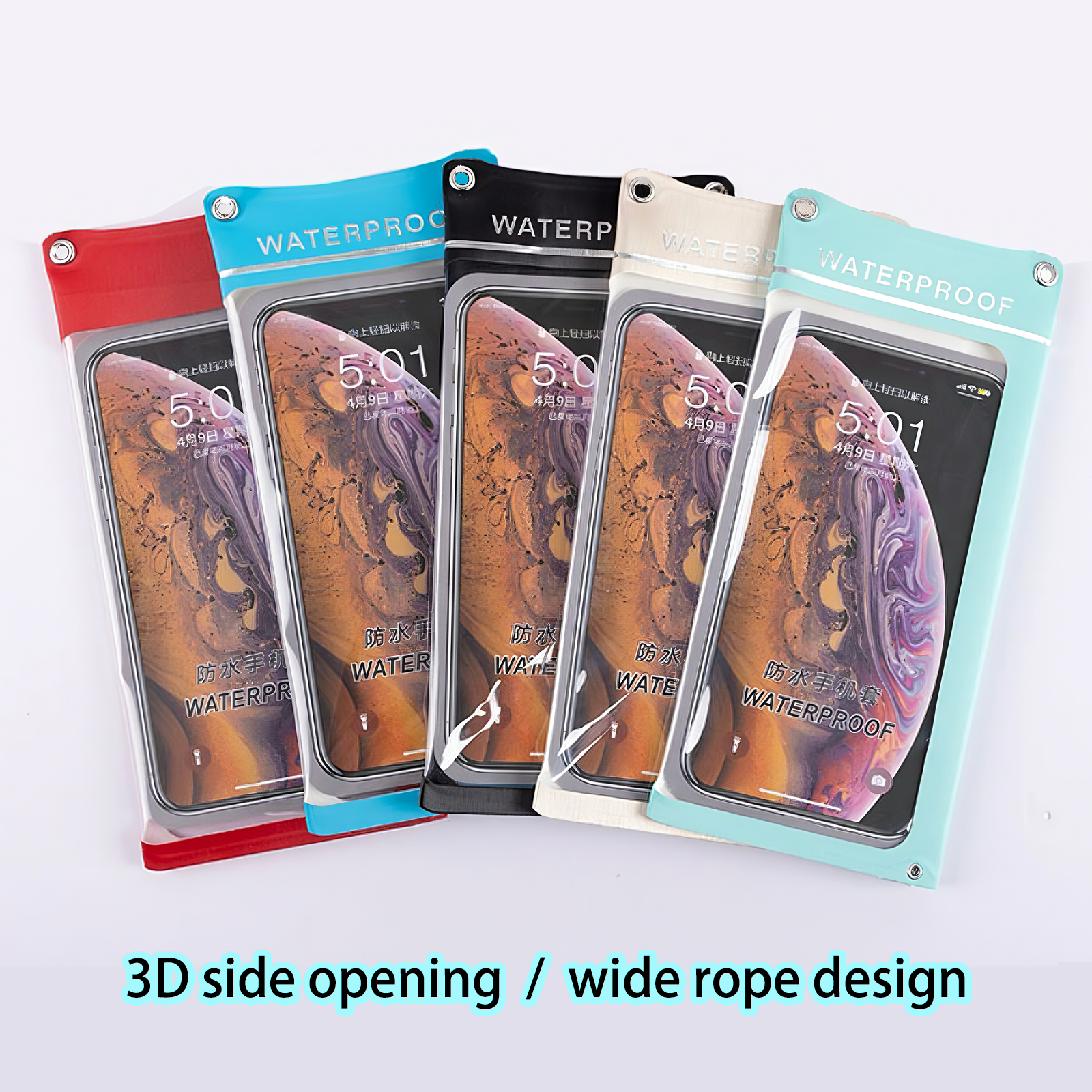 Photography Outdoor - TPU waterproof phone pouch touchscreen compatible