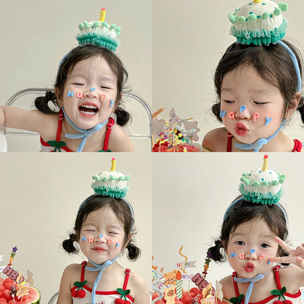Photography Year - Children's Birthday Party Hat Decorations Boy