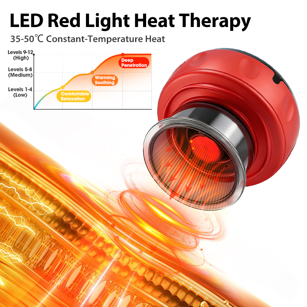 Photography Digital - 12 Electric Heated Back Massager Cupping