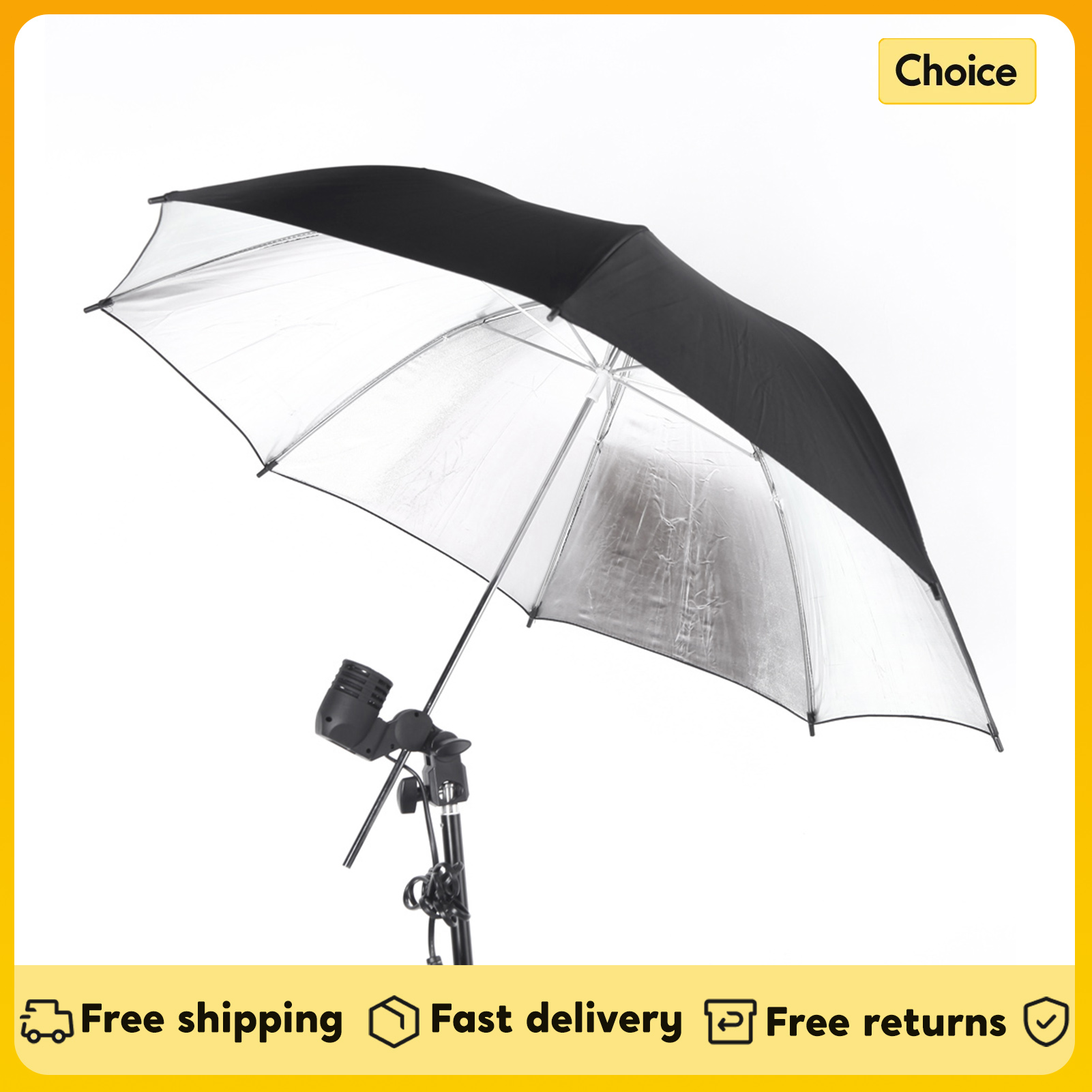 Photography Umbrella Light - 83cm/ 33inch Studio Reflector Umbrella Studio