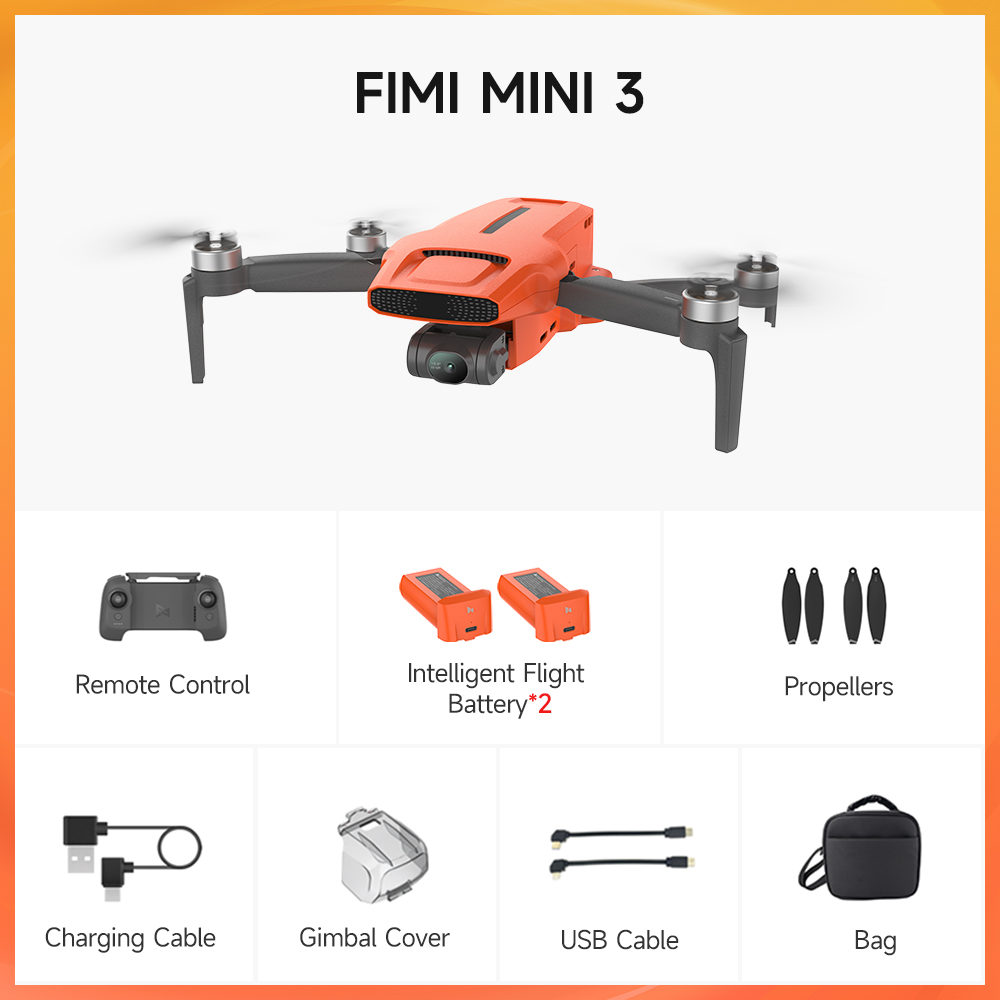 Timelapse Controller - Newest FIMI MINI 3 Rescue Drone