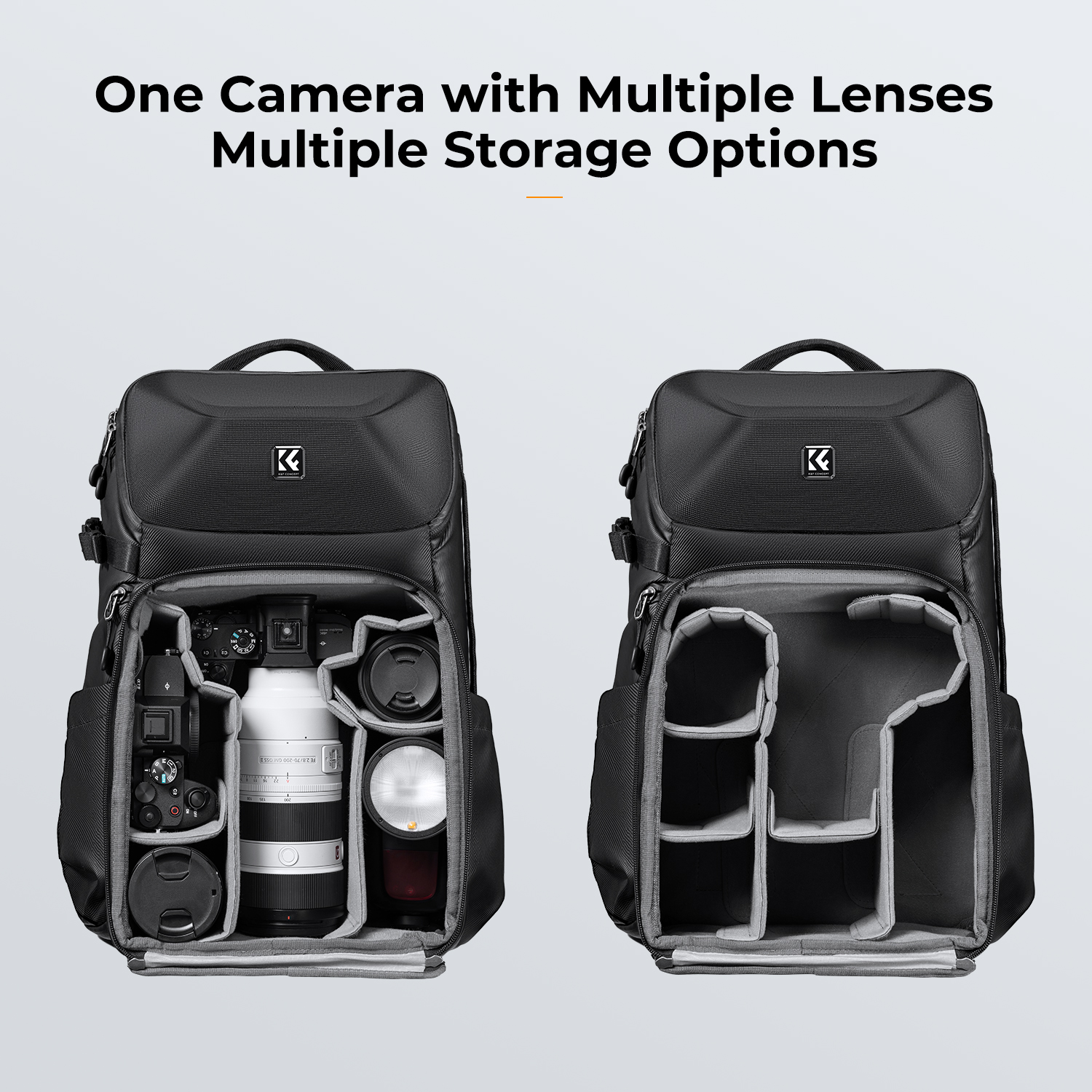 K&F CONCEPT 20L Camera Backpac - Photography Camera 评论和价格