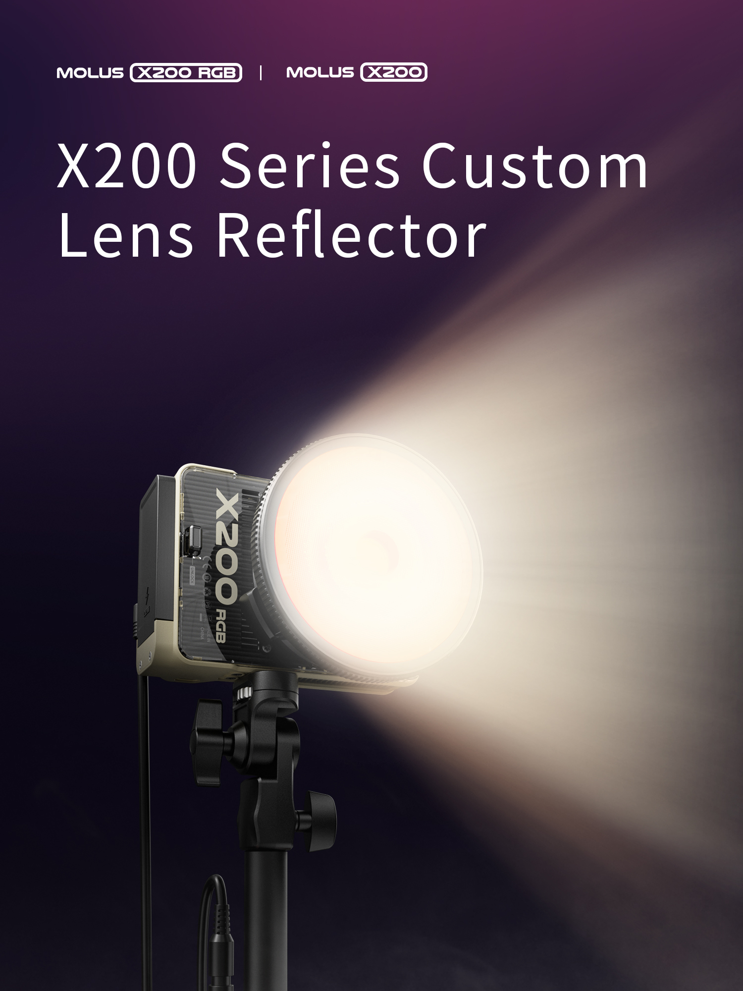 ZHIYUN MOLUS X200 X200RGB Comb - X200 Photography Kit 评论和价格