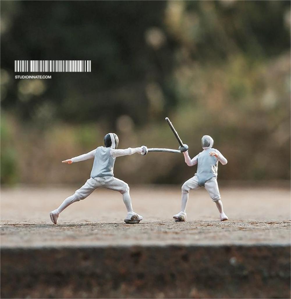 Resin 3D Print  1/64 Fencing C - Photography Competition 评论和价格