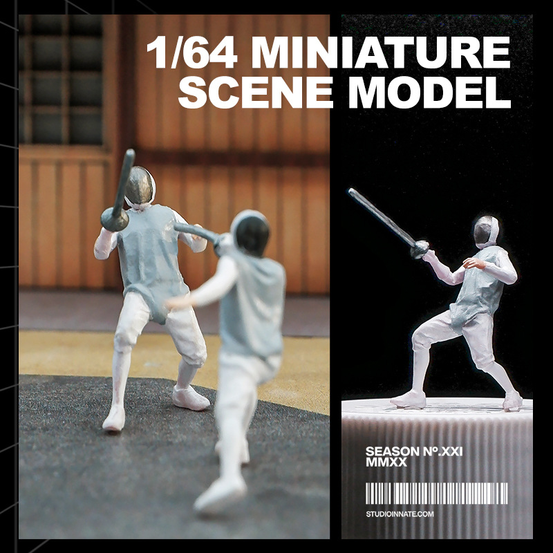 Resin 3D Print  1/64 Fencing C - Photography Competition 评论和价格