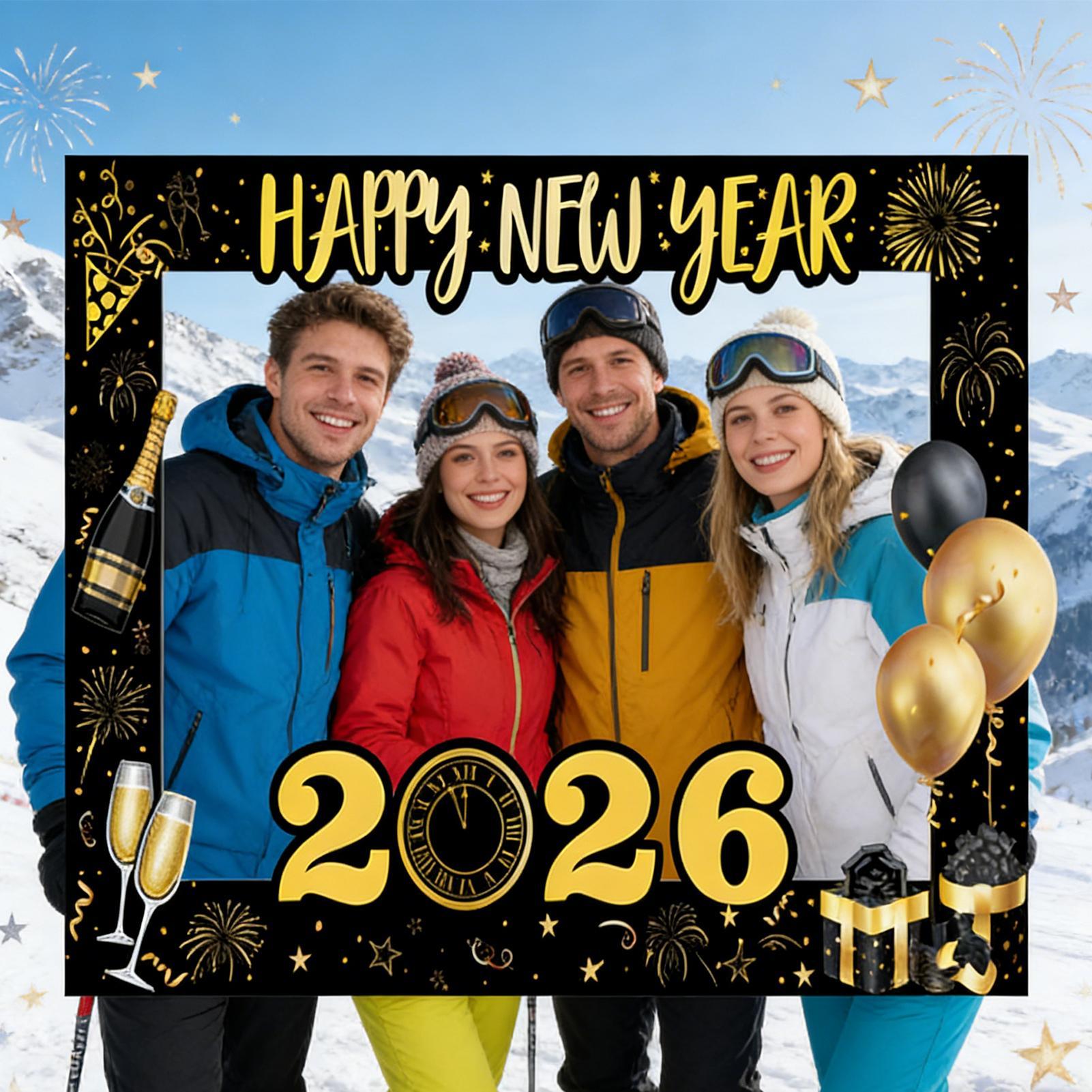 New Years Photo Booth Props Ph - Photography Year 评论和价格