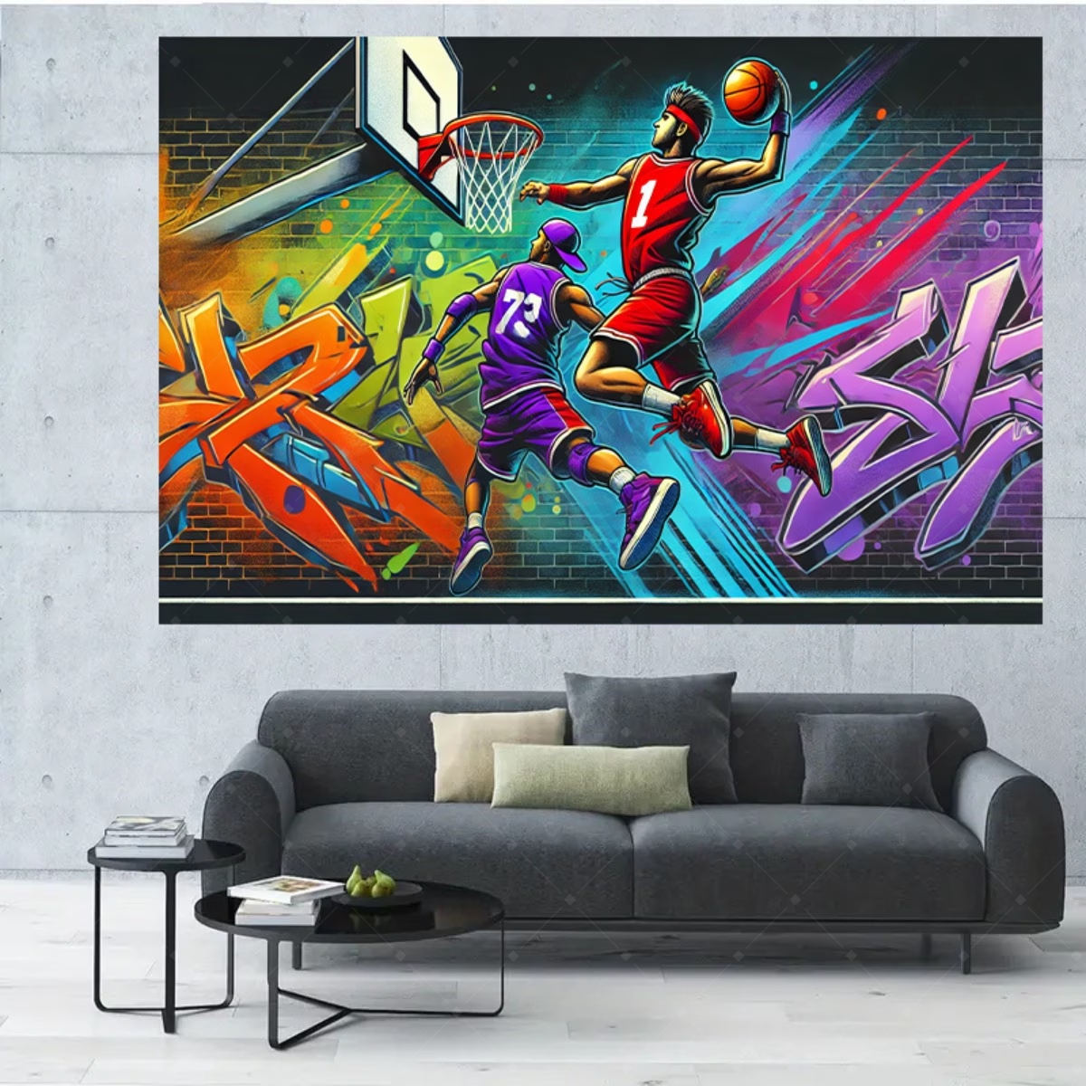 Street Art Basketball Sport Ba - Photography Competition 评论和价格