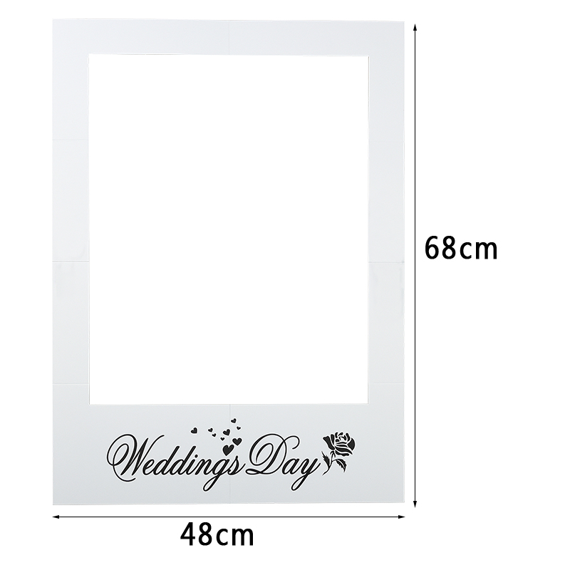 68cm * 48cm Wedding Photo Boot - Photography Year 评论和价格