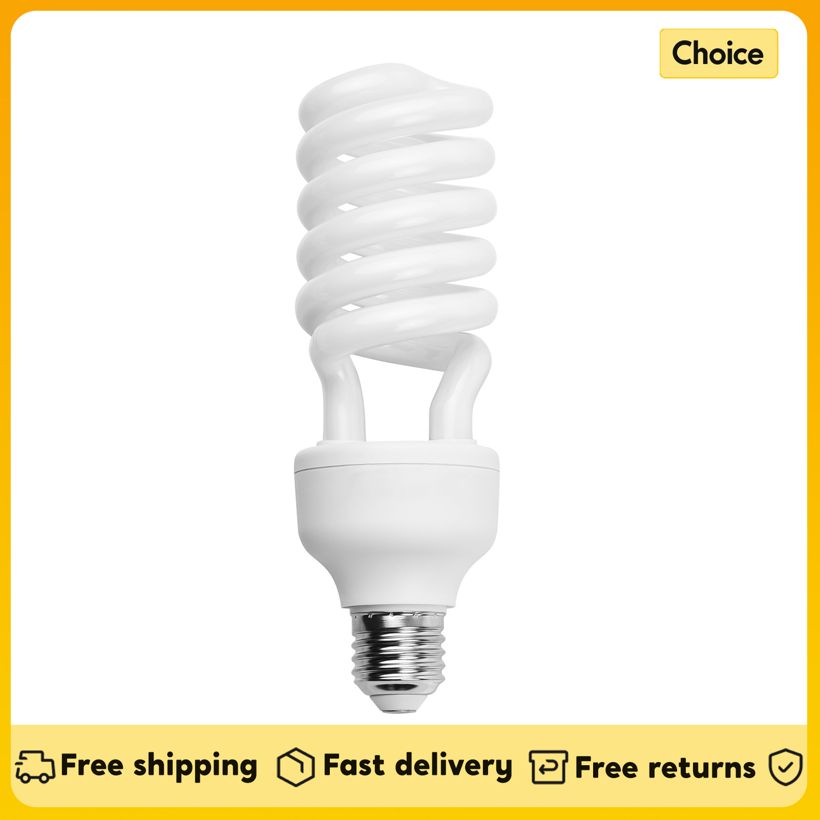 45W Spiral Fluorescent Light B - Photography Bulb 评论和价格