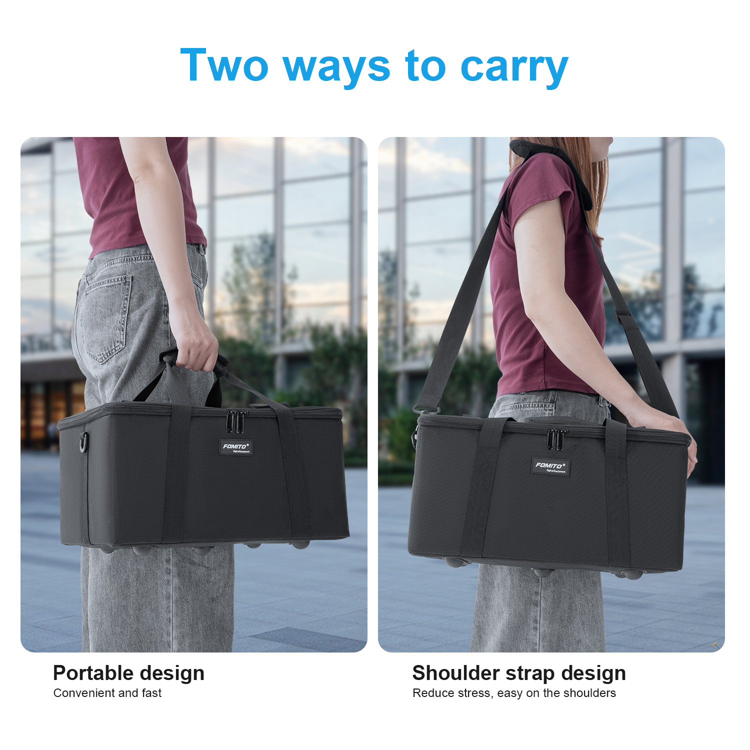 FOMITO Camera Bag Crossbody Sh - Photography Journalism 评论和价格