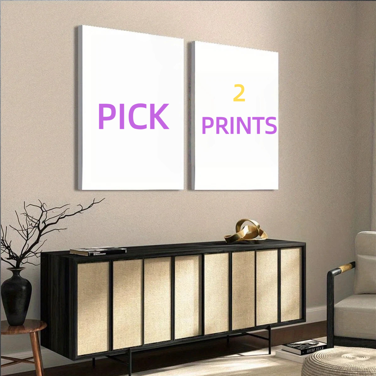 2pcs/set of custom canvas phot - Photography Kit 评论和价格