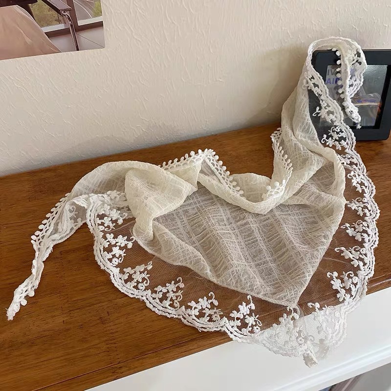 Fashion Lace Triangle Headscar - Photography Triangle 评论和价格