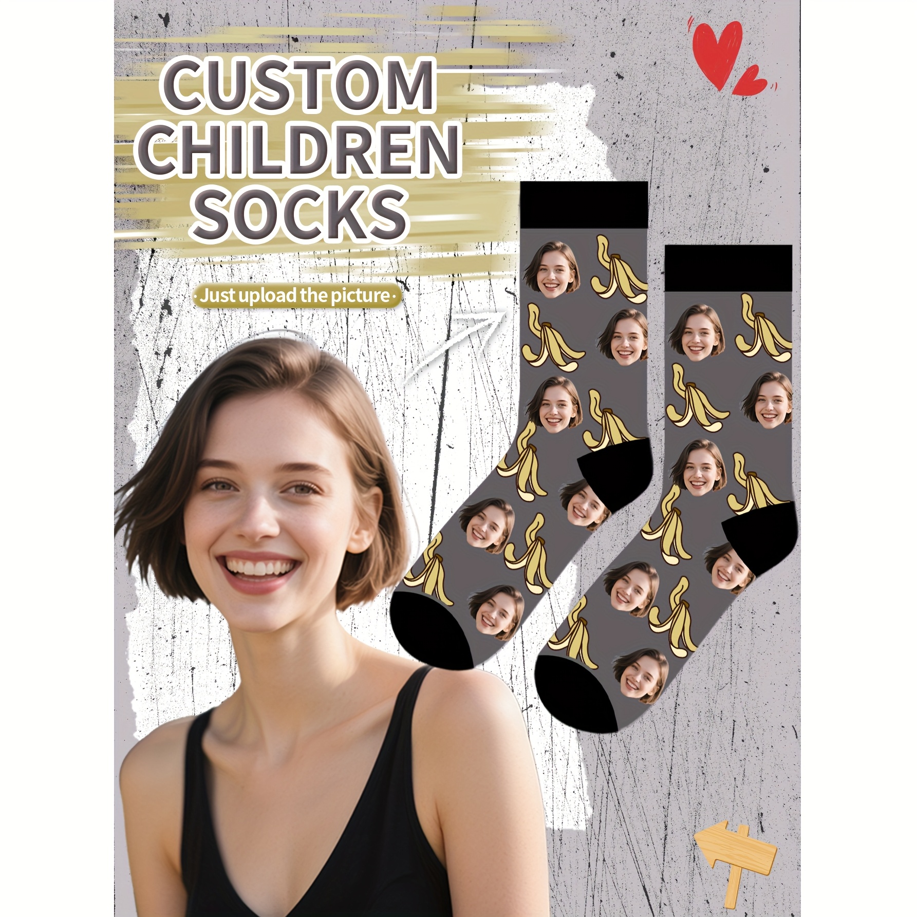 1 pair of customized photo fac - Photographic Memory 评论和价格
