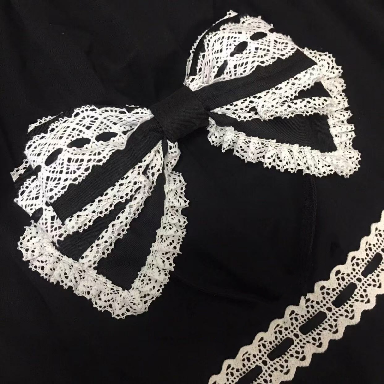 1Pc White Bow Lace Headband, S - Photography Triangle 评论和价格