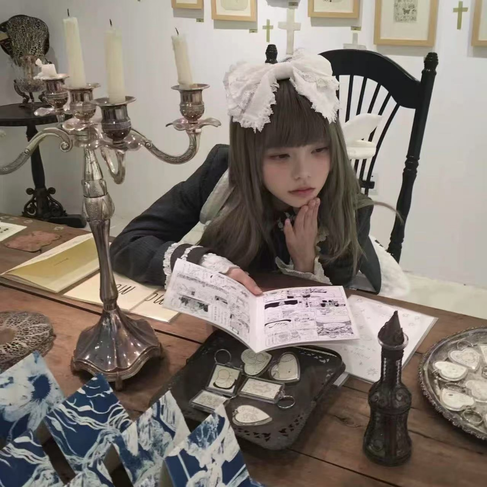 1Pc White Bow Lace Headband, S - Photography Triangle 评论和价格