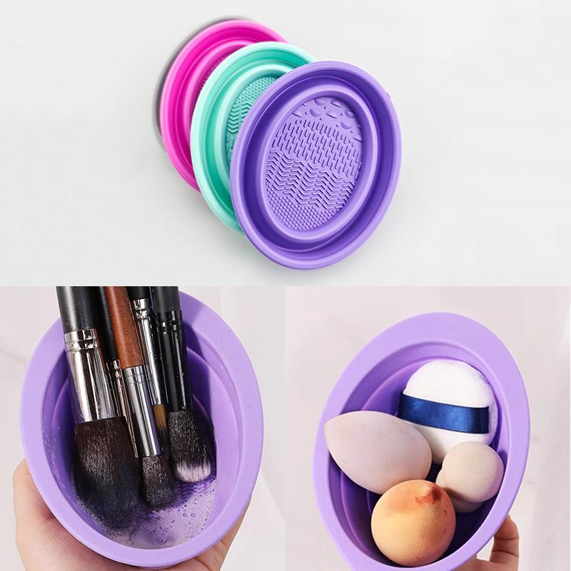 Soft Silicone Makeup Brush Cle - Beauty Dish Softbox 评论和价格