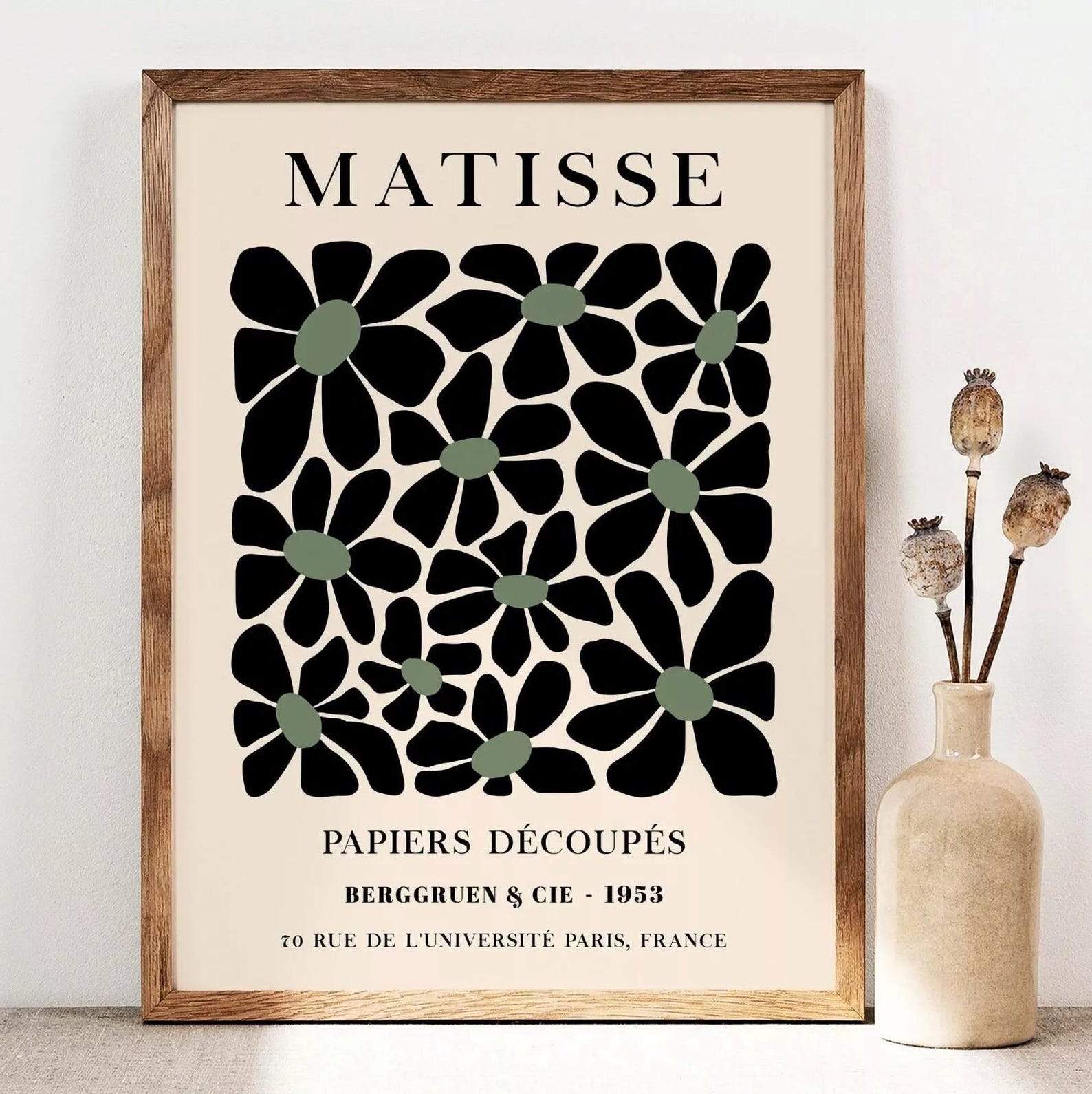 3pcs/set Retro Matisse Canvas  - Photography Kit 评论和价格