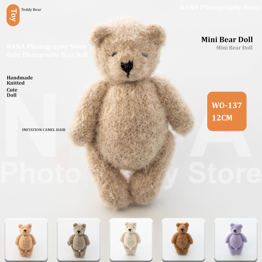 Handmade Knitted Teddy Bear Do - Photographic Memory 评论和价格