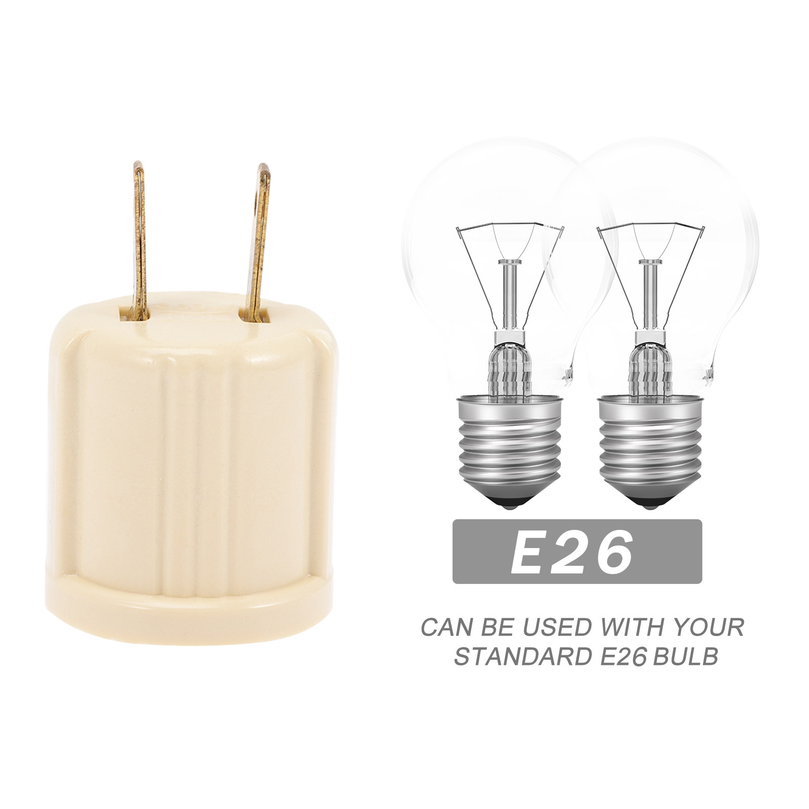 2Pcs E26 Light Bulb Socket to  - Photography Bulb 评论和价格