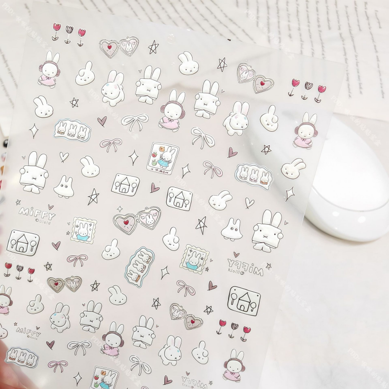 Decoration Kawaii Miffy 3D Rel - Photography Journalism 评论和价格