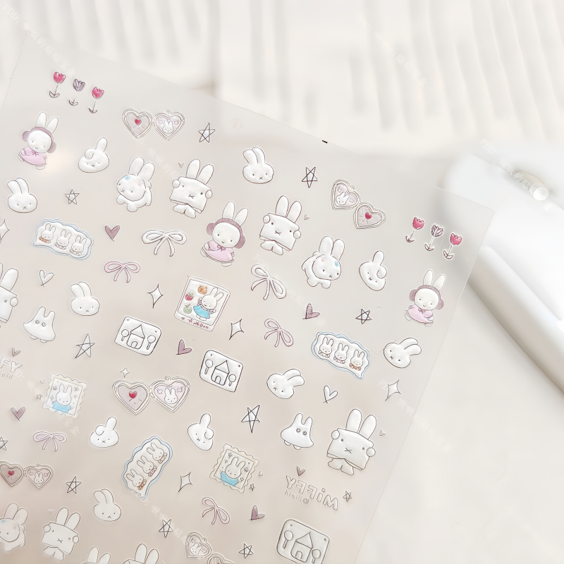 Decoration Kawaii Miffy 3D Rel - Photography Journalism 评论和价格