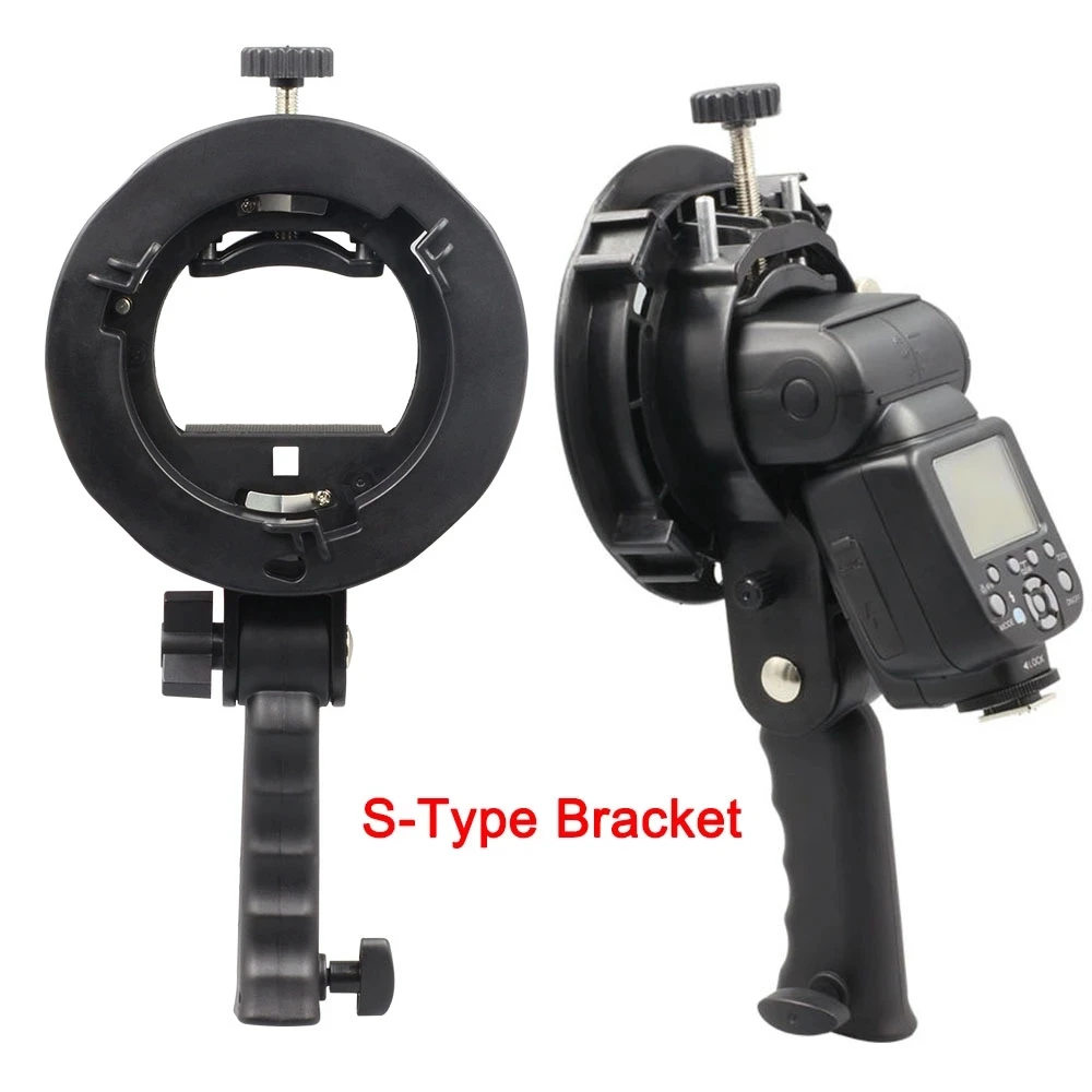 S-Type Bracket Handheld Grip B - Beauty Dish Softbox 评论和价格
