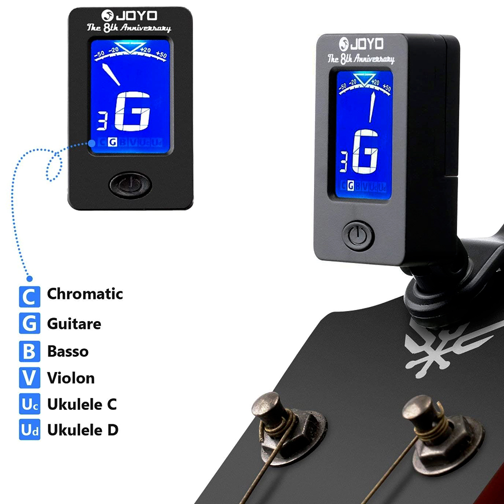 JOYO Guitar Tuner JT-01 360 De - Photography Digital 评论和价格
