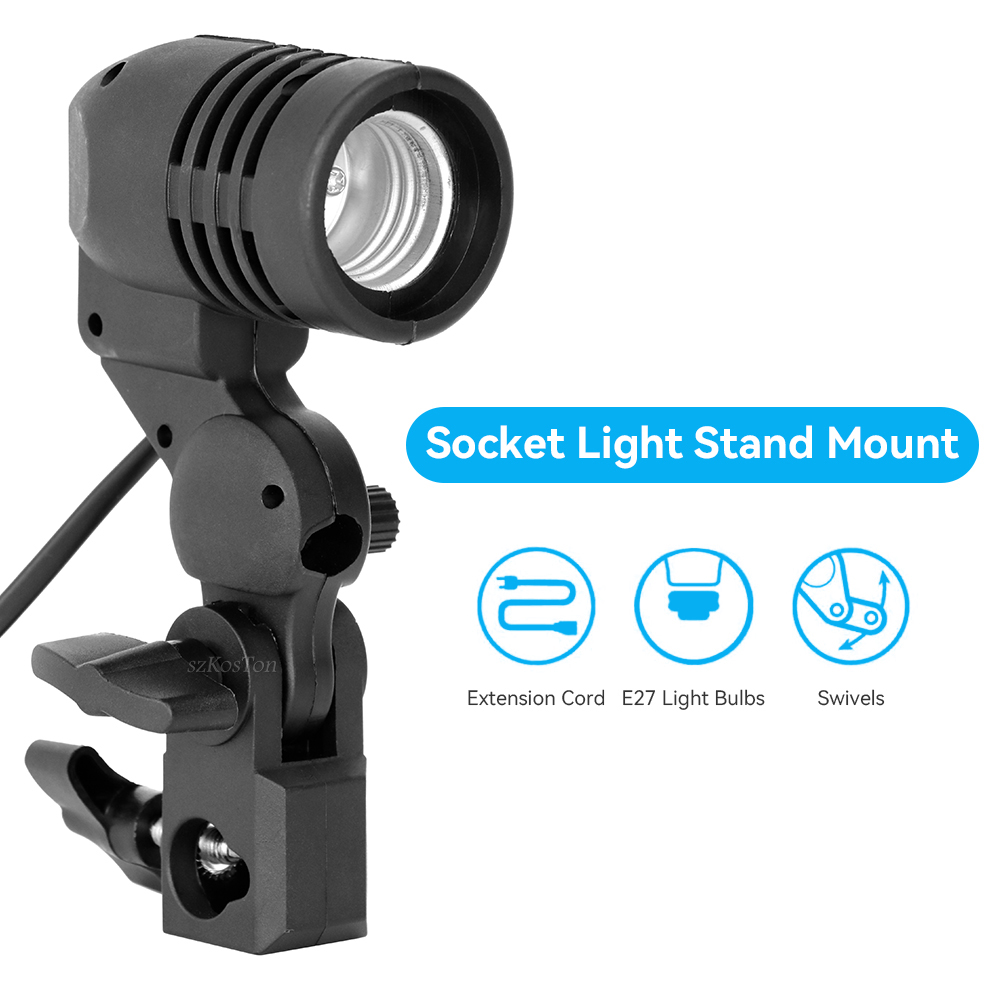 2PCS/1PC E27 Single Head Bulb  - Photography Bulb 评论和价格