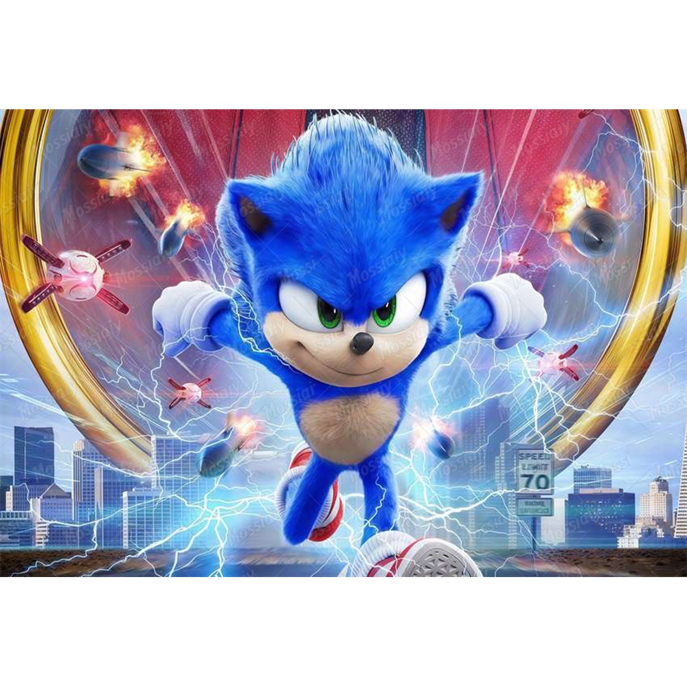 Blue Running Hedgehog Baby Bir - Photography Term 评论和价格