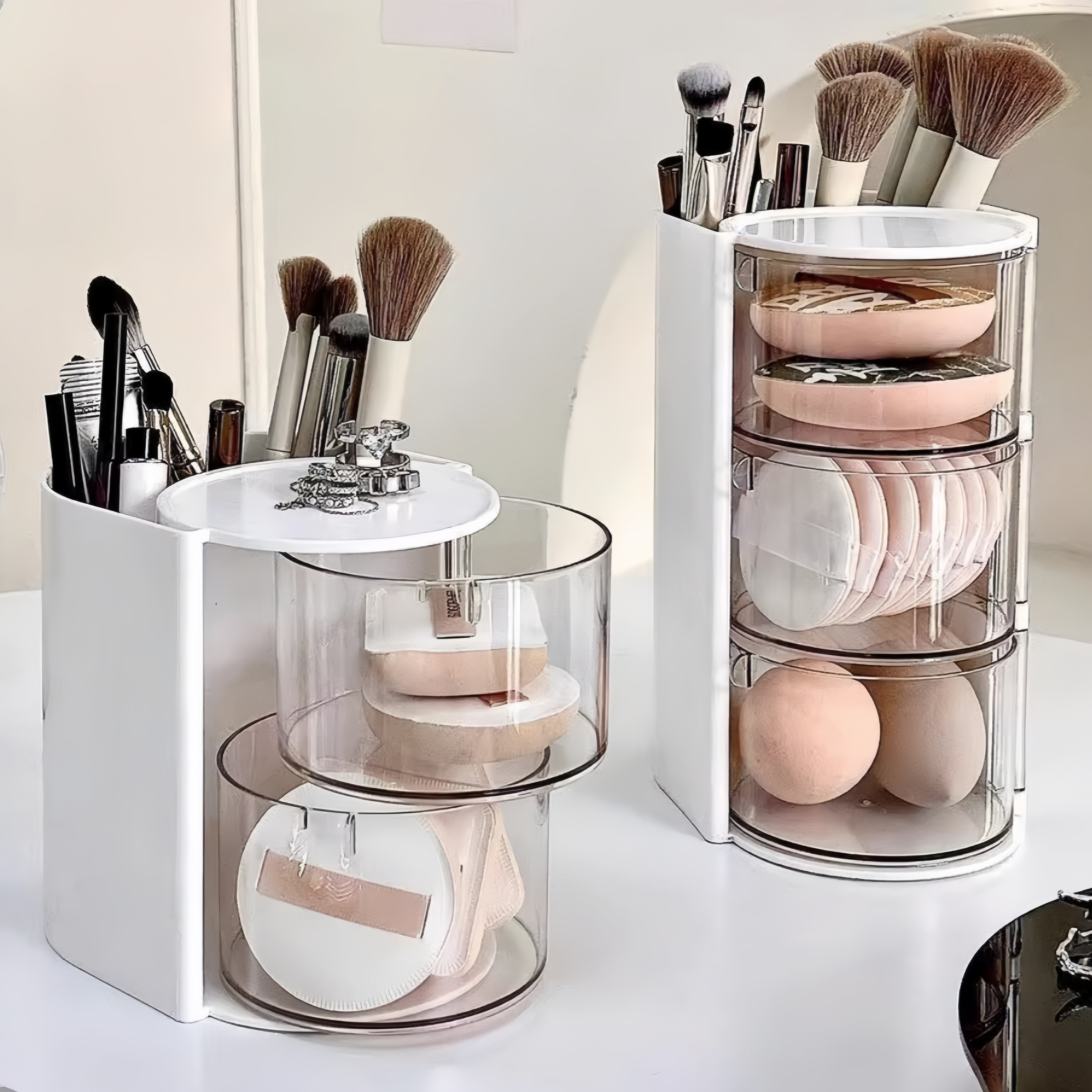Rotating Cosmetic Storage Box, - Beauty Dish Softbox 评论和价格