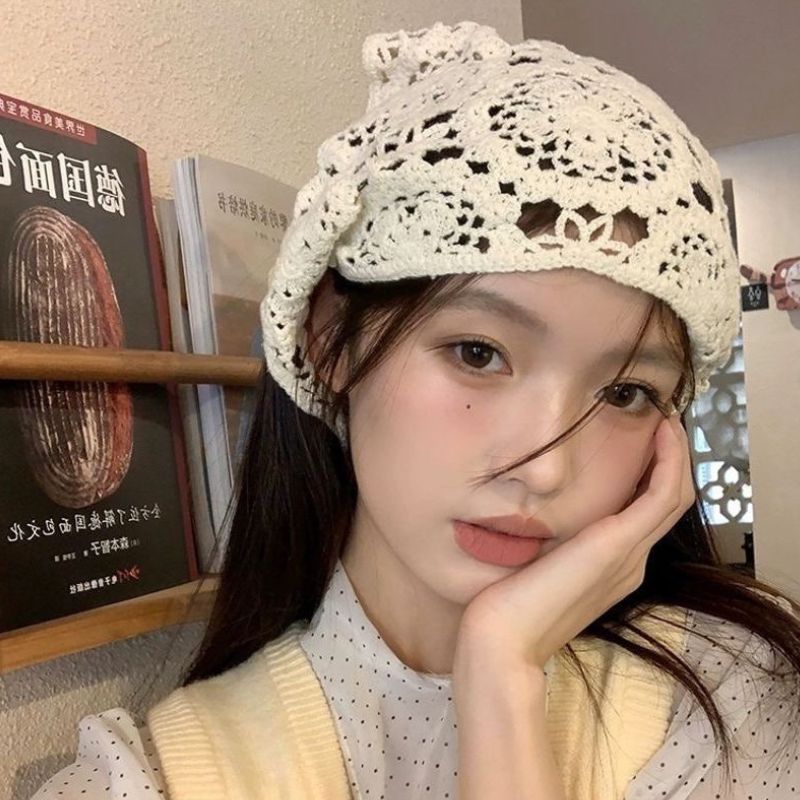 Retro Knitted Triangle Headban - Photography Triangle 评论和价格