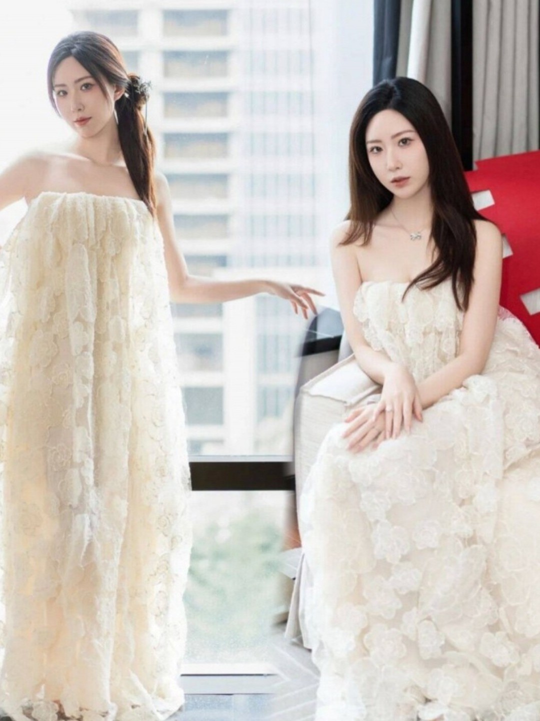 Retro Lace Hollow out Bustier  - Photography Online 评论和价格