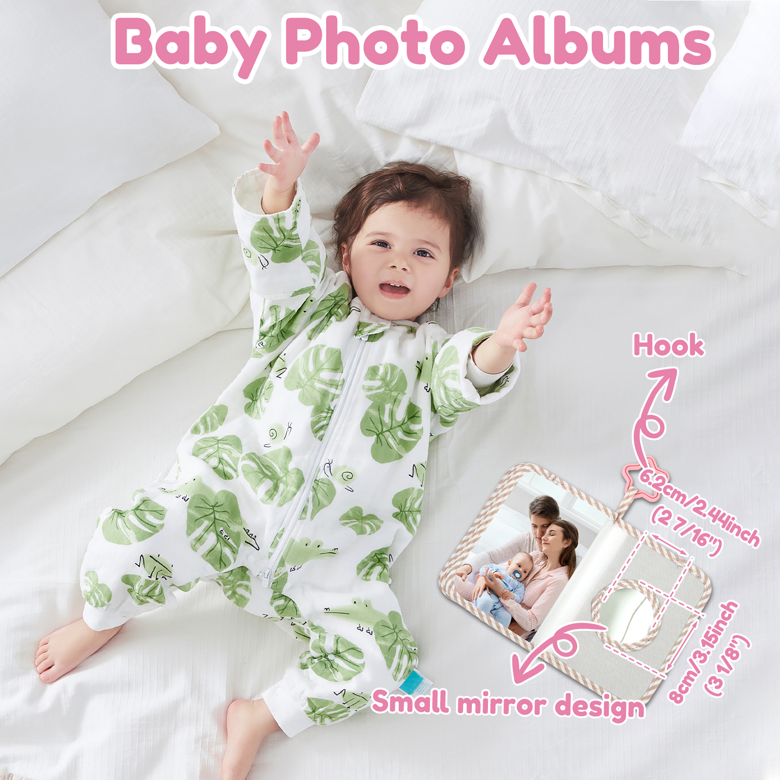 Baby Photo Album First Year Ba - Photography Yearbook 评论和价格