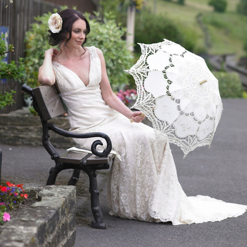 26/43cm Length Embroidery Lace - Photography Umbrella 评论和价格