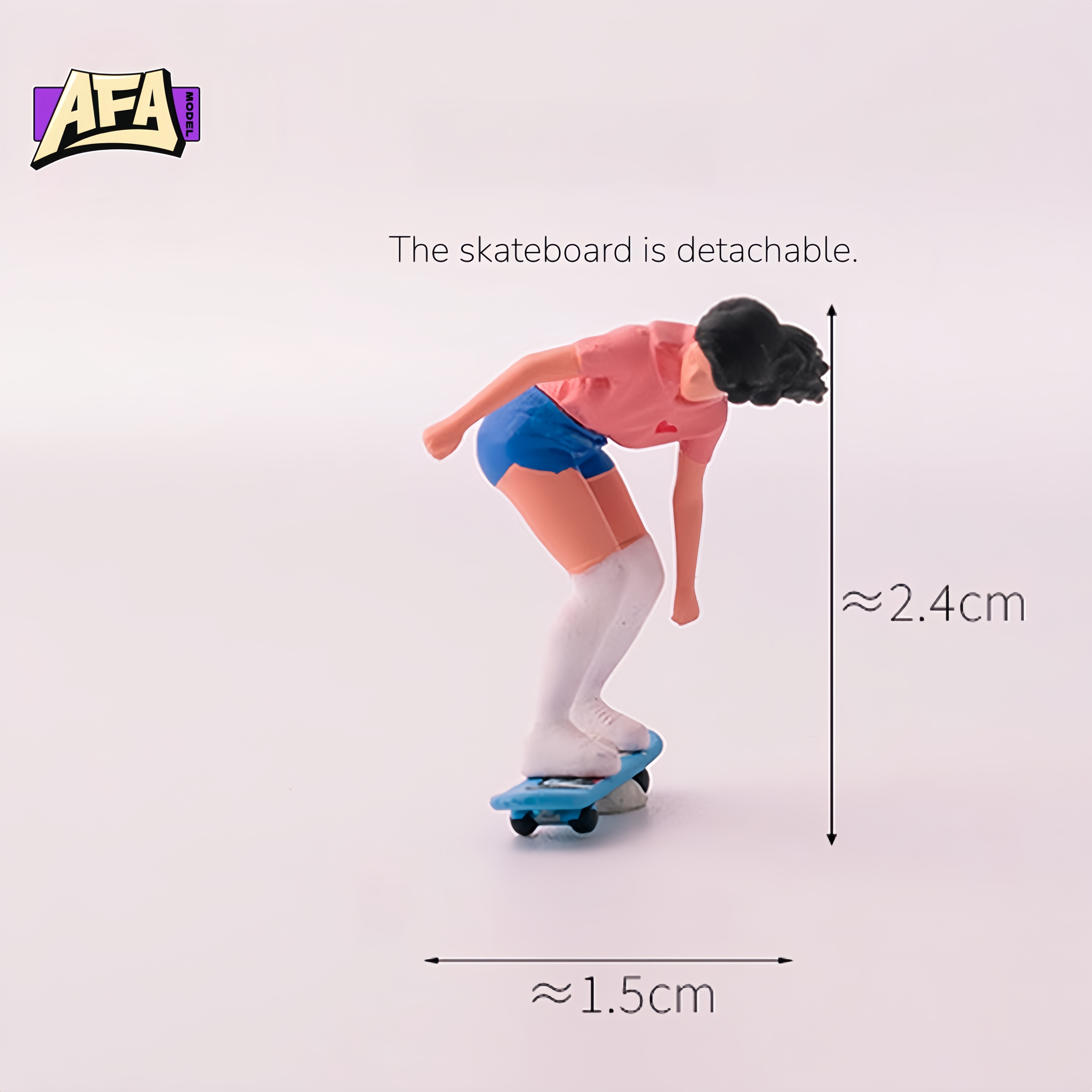 1 64 resin diorama skate Minia - Photography Kit 评论和价格