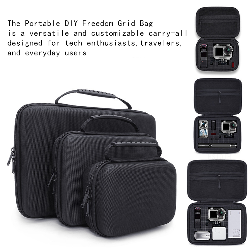 EVA DIY Travel Storage Box for - Photography Journalism 评论和价格