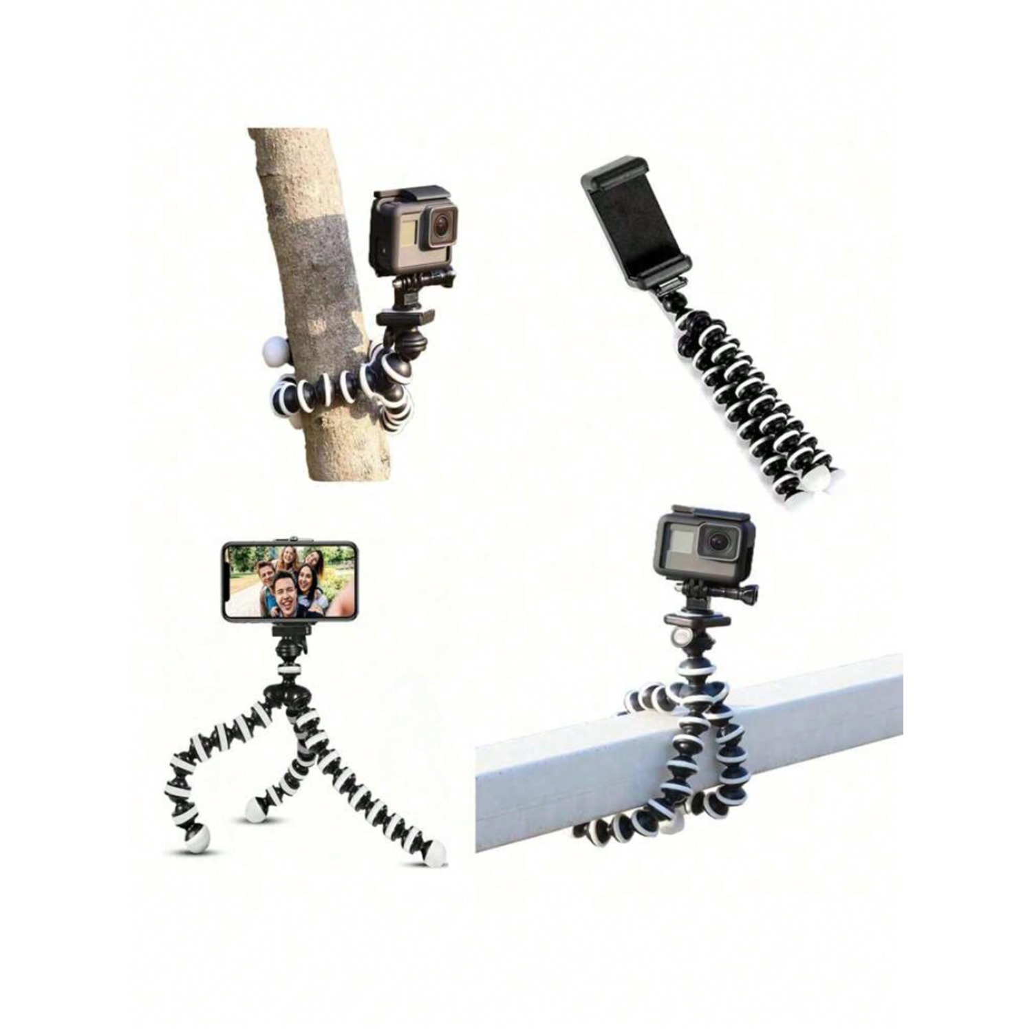 Octopus-Shaped Flexible Tripod - Photography Outdoor 评论和价格