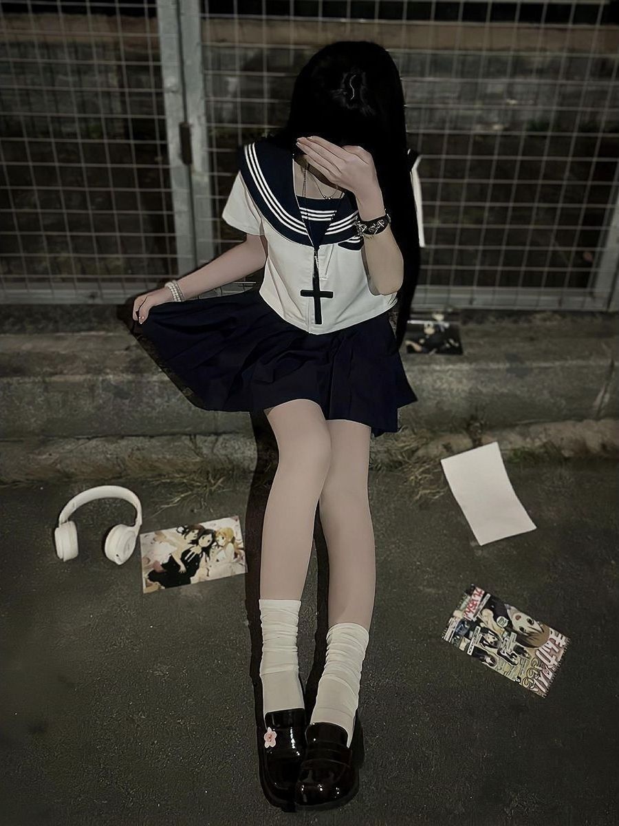 Summer Short Sleeve Sailor Sui - Photography Yearbook 评论和价格