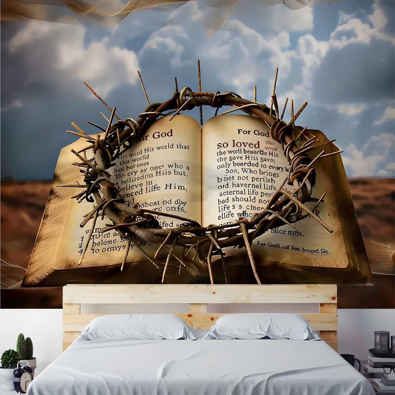 1pc Religious Book and Crown o - Photography Yearbook 评论和价格