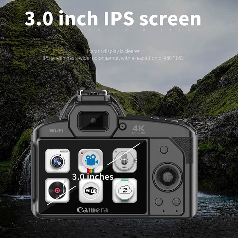 D5 4K HD WiFi Digital Video Ca - Timelapse Controller 评论和价格