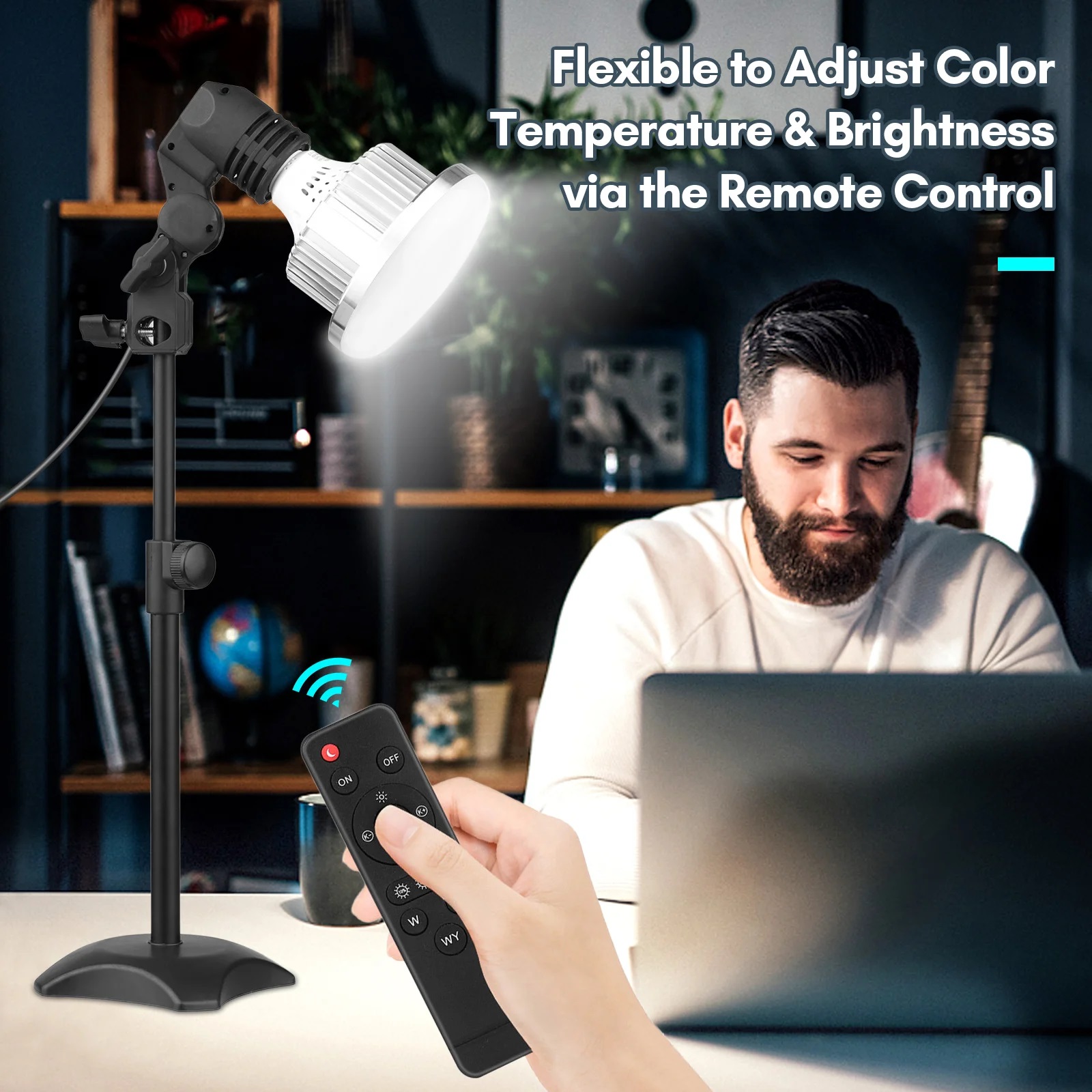 155W LED Light Bulb 3200K-5500 - Photography Bulb 评论和价格