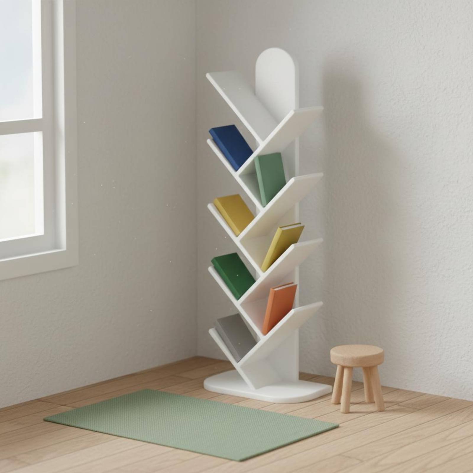 Tree-Shaped Dollhouse Shelf Pl - Photography Yearbook 评论和价格