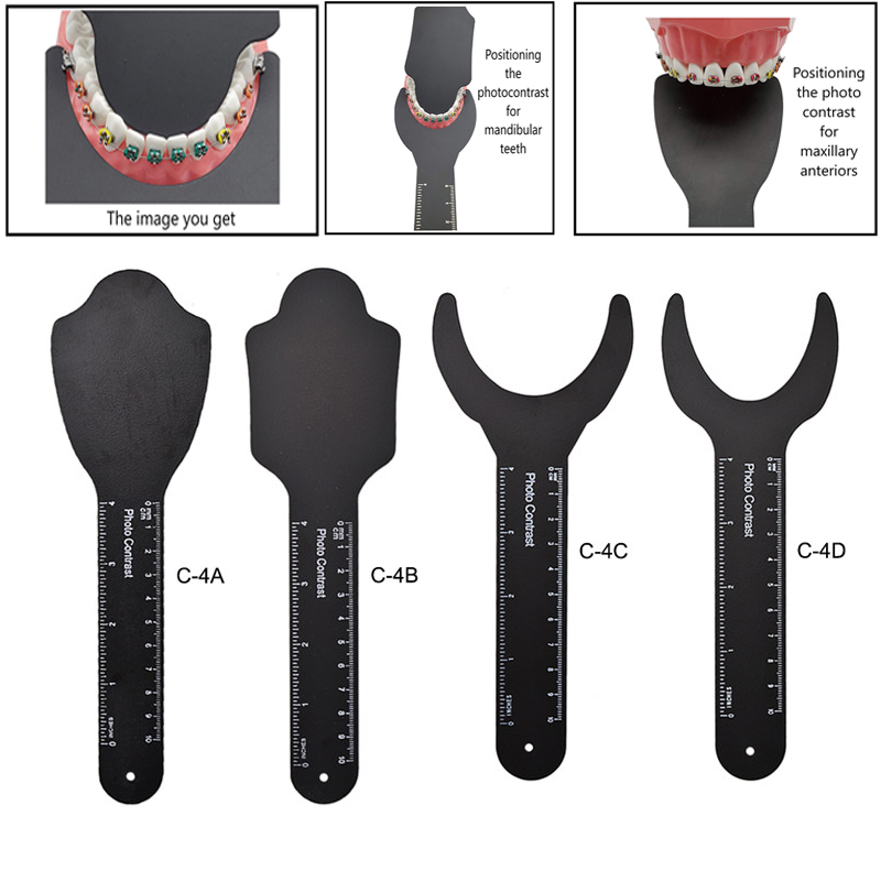 4Pcs/set Dental Photo Contrast - Photographic Memory 评论和价格