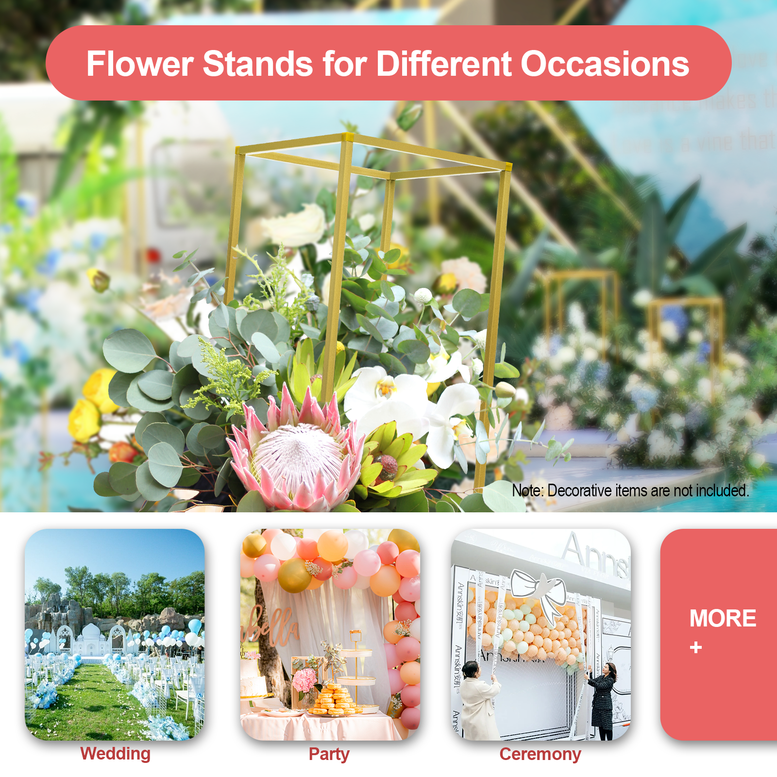 Flower Stand, 10-Pack Square W - Photography Triangle 评论和价格